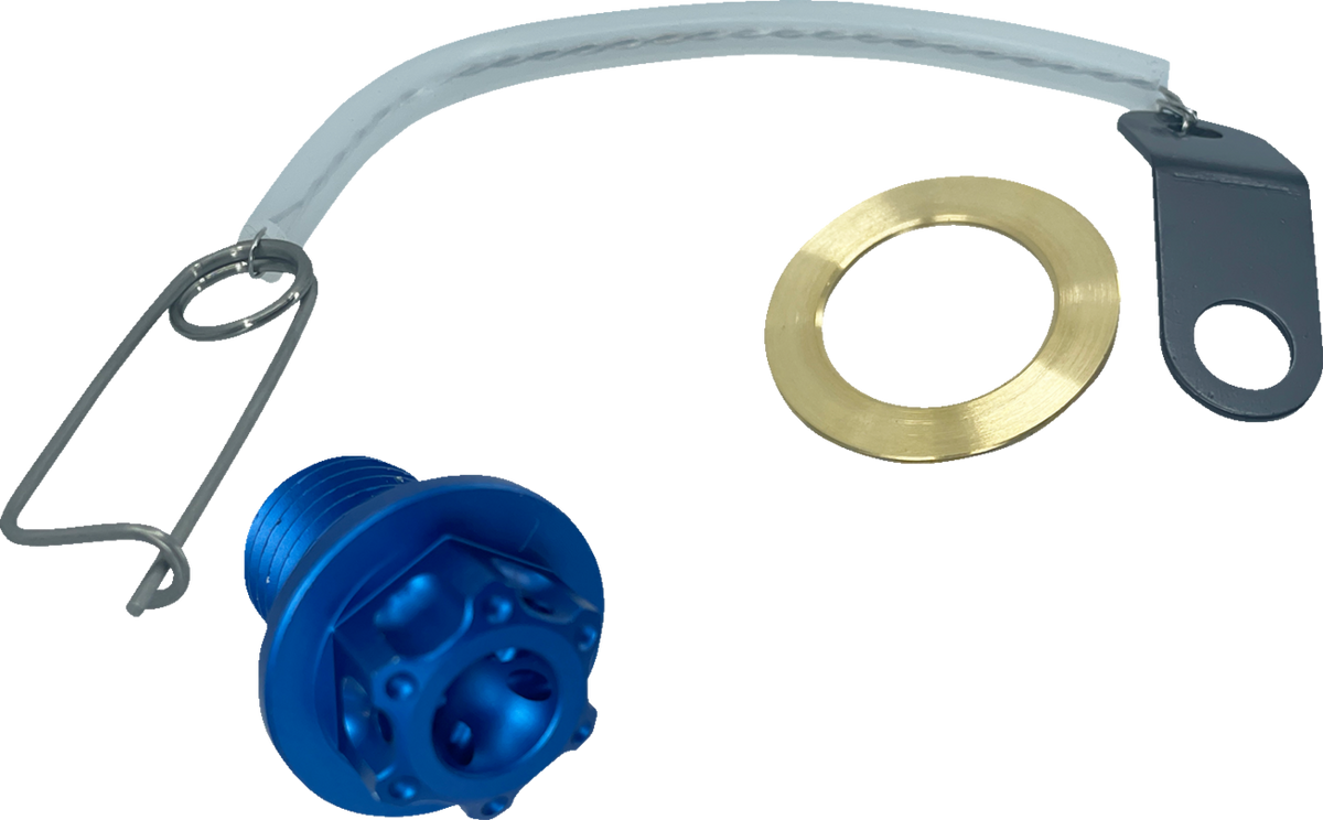PSR Magnetic Drain Plug - M14 X 1.50 - Blue - Yamaha