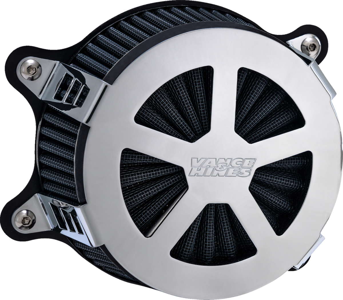 Vance &amp; Hines VO2 Radiant V Air Intake Kit - Chrome