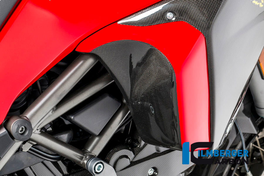Ilmberger Carbon Inner Side Fairing Rightside Ducati MTS 1200 2016 Enduro