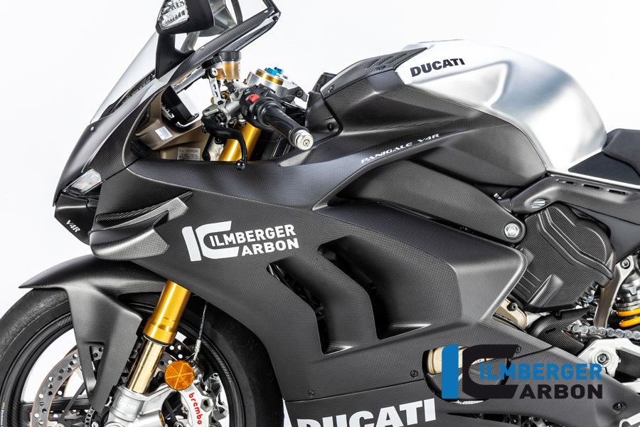 Ilmberger Carbon Fairing Side Panel Left Ducati Panigale V4 R - Matte