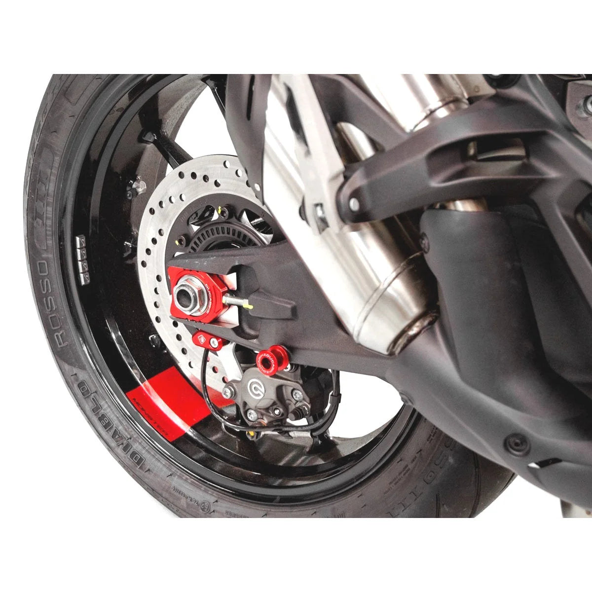 Ducabike DBK CNC Aluminum Chain Adjuster Blocks For Ducati Panigale V2 V2S