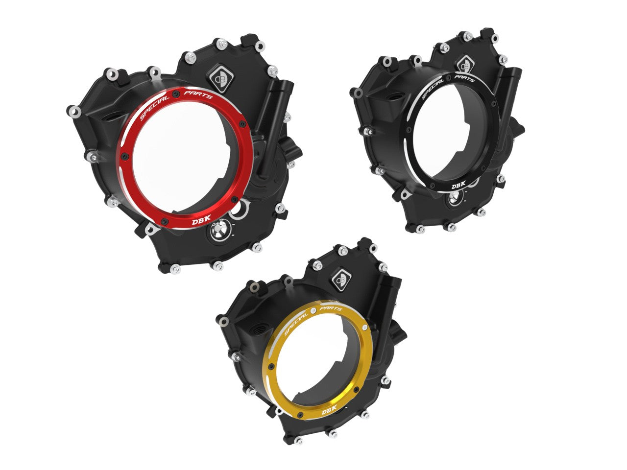 Ducabike DBK Ccdv18 Ducati V2 Clear Clutch Cover