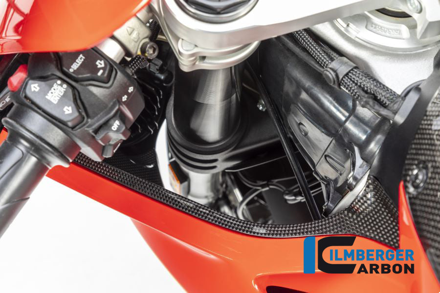 Ilmberger Carbon Air Tube Cover Left Ducati Panigale V4 / V4 S - Gloss
