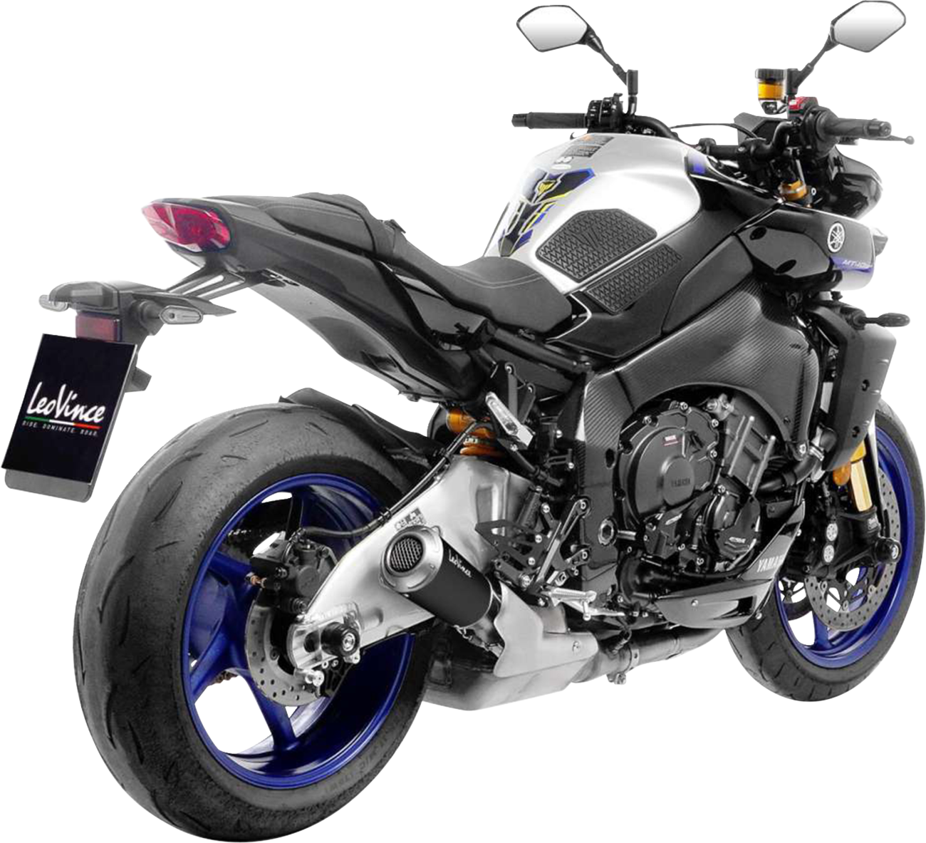 LeoVince LV-10 Black Edition Slip-On Muffler - FZ-10/MT-10