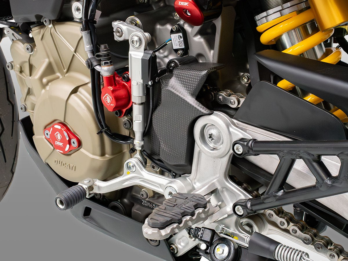 CRB164O - HM 698 MONO MATT CARBON SPROCKET COVER