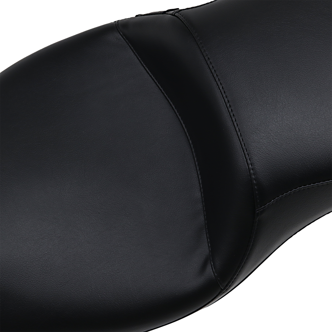 Le Pera Outcast Daddy Long Legs Seat - 2-Up - W/O Backrest - Smooth - Black - FL '08-'23