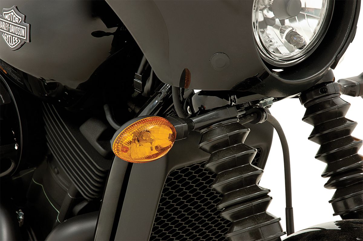 Memphis Shades Turn Signal Brackets - '15-'20 Street 500/700