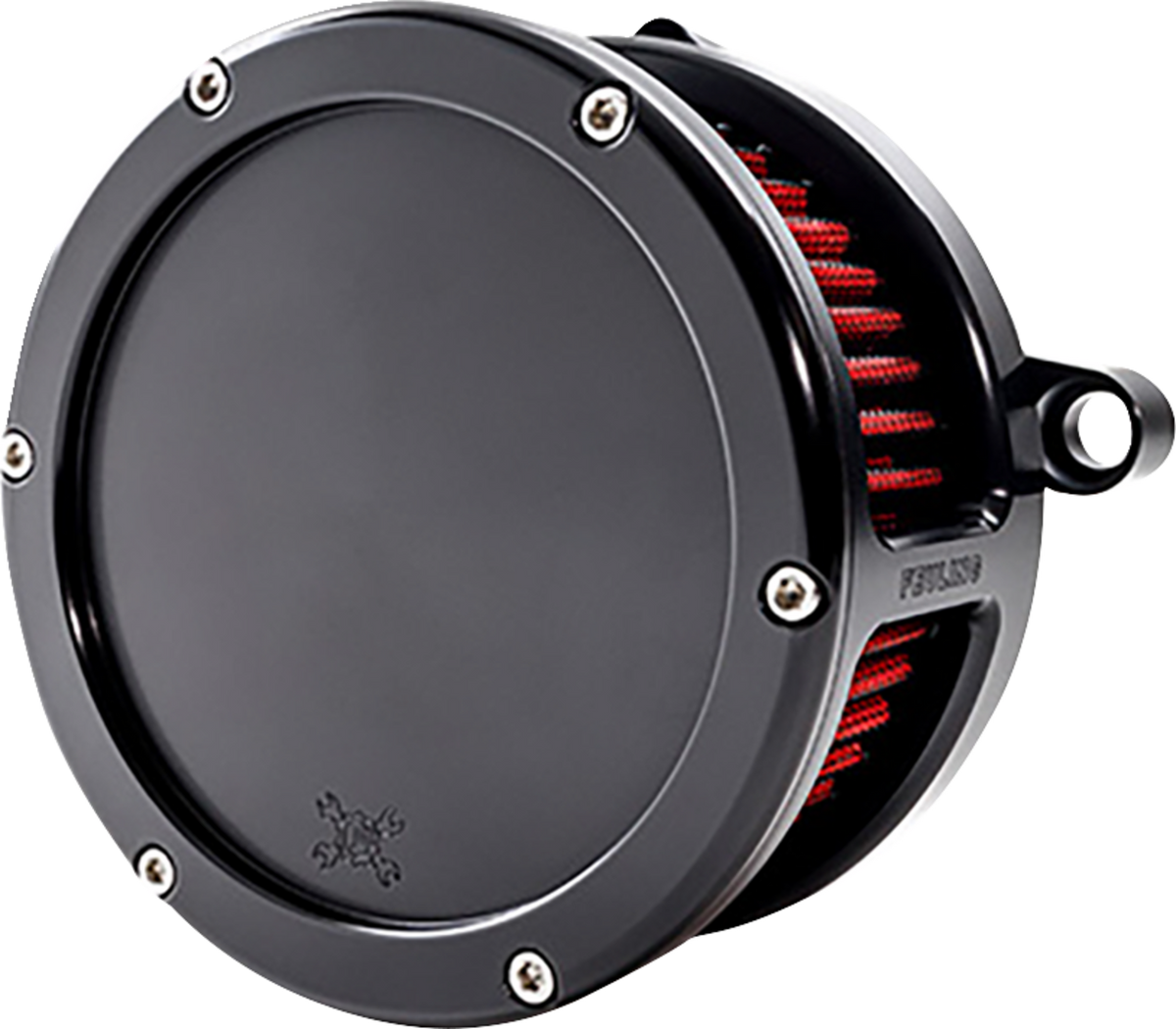 Feuling Parts BA Air Cleaner Kit - Black With Red Filter - M8