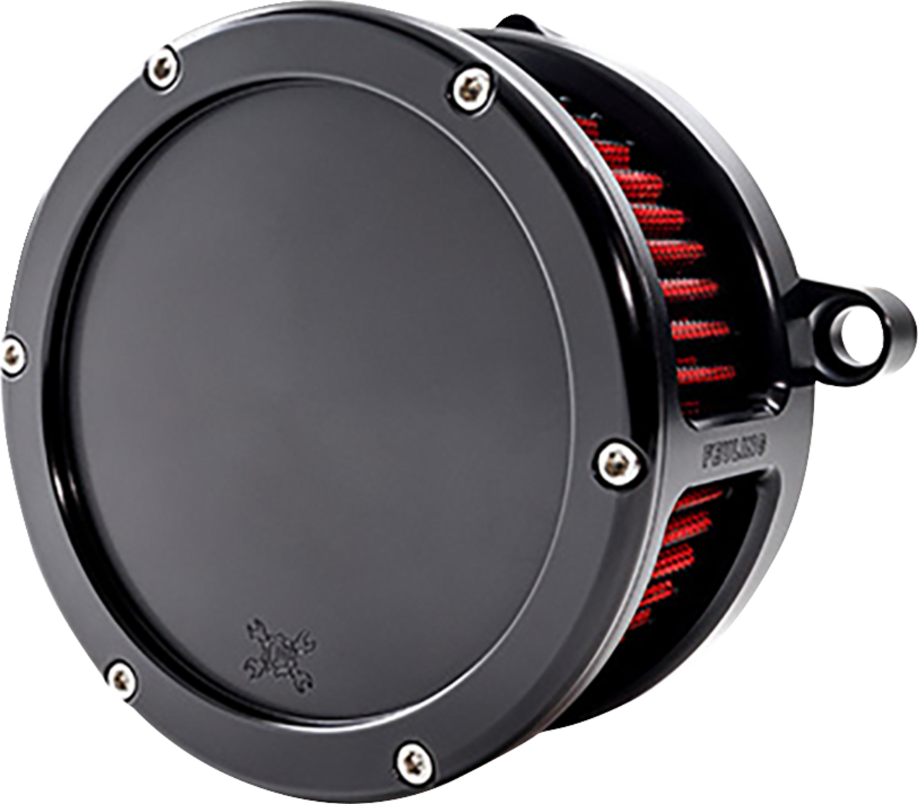 Feuling Parts BA Air Cleaner Kit - Black With Red Filter - M8