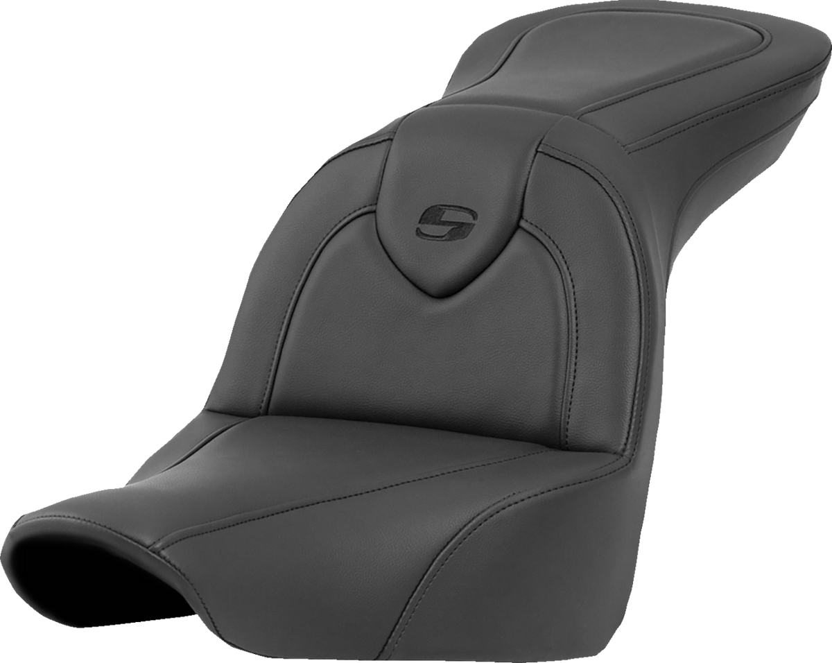 Saddlemen Roadsofa™ Seat - Without Backrest - Black/Black Stitching - FXLR/FLSB '18-'23