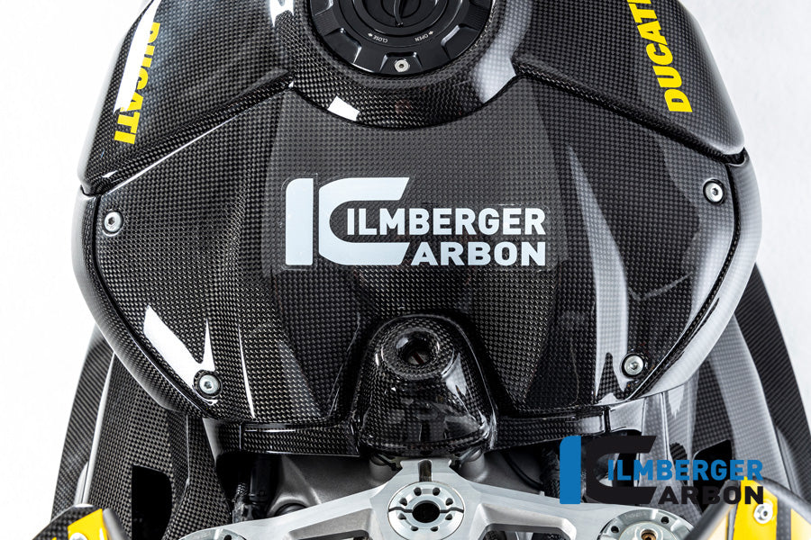 Ilmberger Carbon Upper Tank Cover Ducati Panigale V4 / V4 S Racing 2022 - Gloss