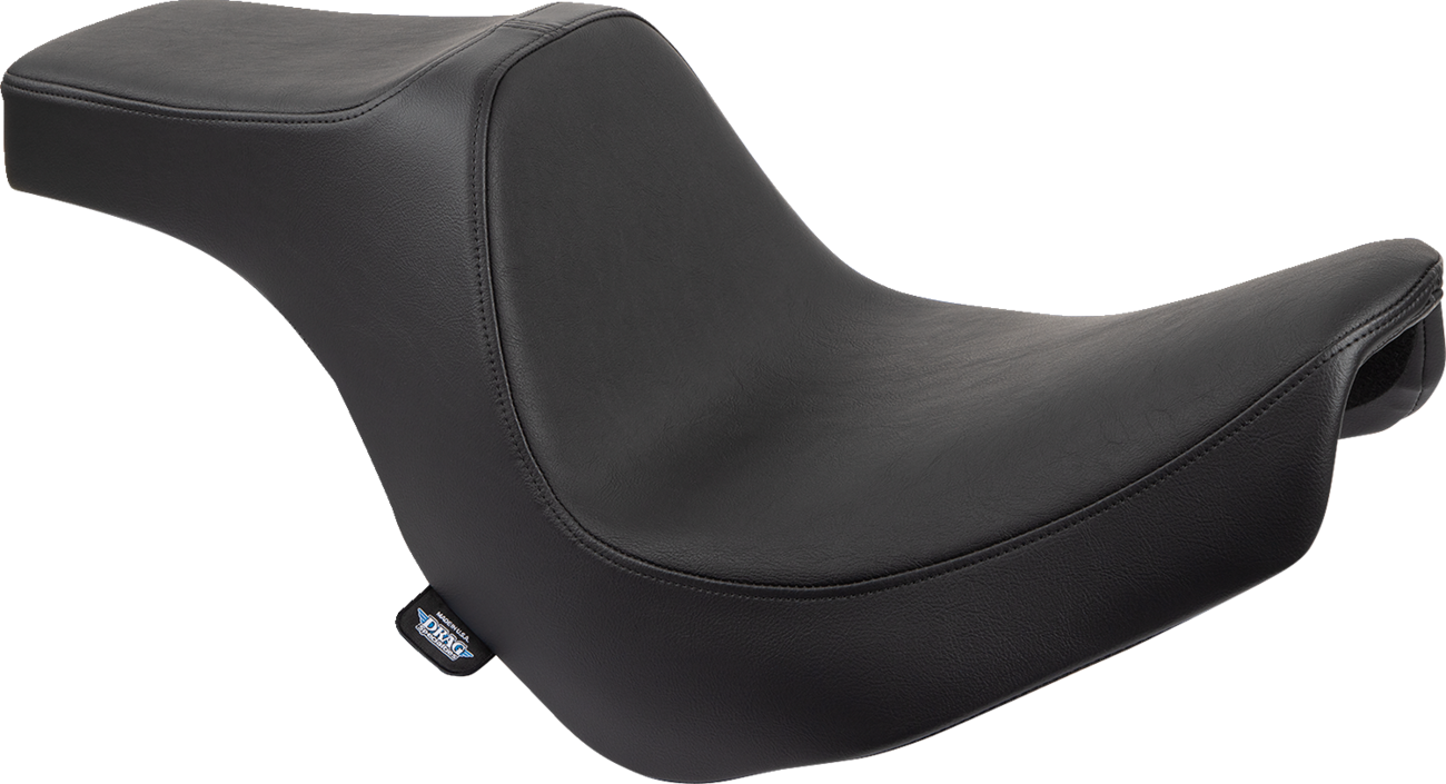 Drag Specialties Seats Predator III 2-Up Seat - Vinyl - Smooth - Black - FL/FX '18-'24