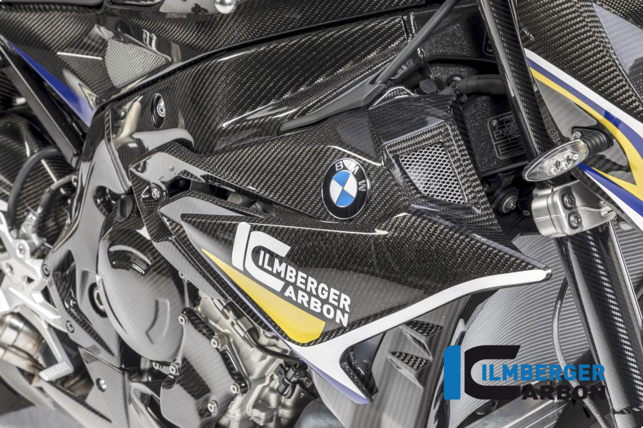 Ilmberger Carbon Radiator Cover / Badge Holder Right Side - BMW S 1000 R (Ab 2017)