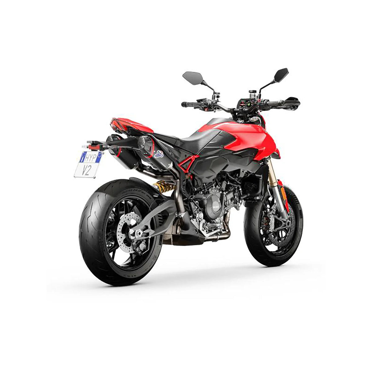 Ducati Performance Termignoni Black Titanium Slip On Exhaust For Hypermotard V2
