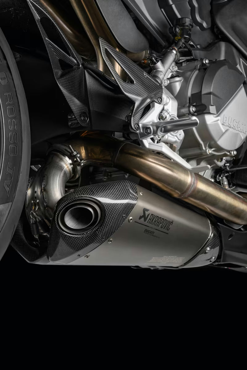 Ducati Performance Titanium Racing Silencers