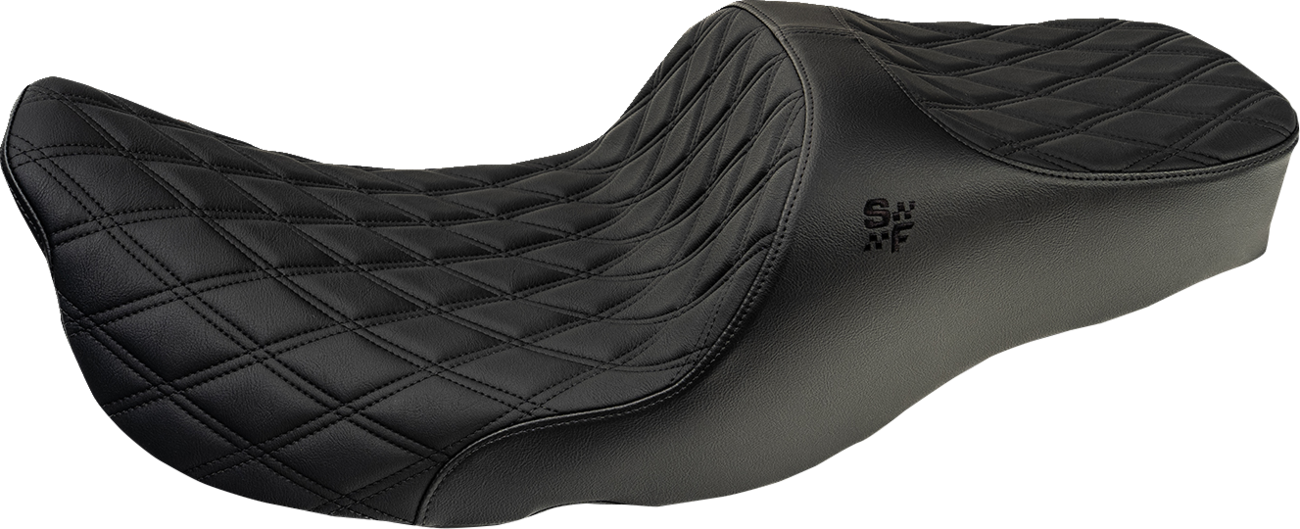 Slyfox Chariot Seat - Black Double Diamond Stitch - FL '97-'07