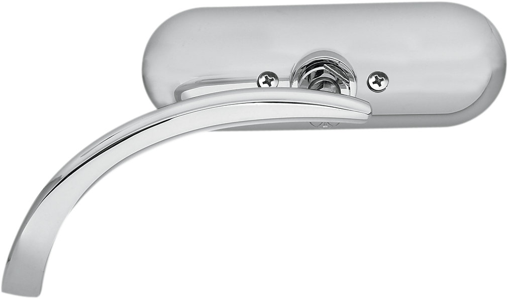 Arlen NESS Mirror - Micro - Mini - Side View - Oval - Chrome - Left