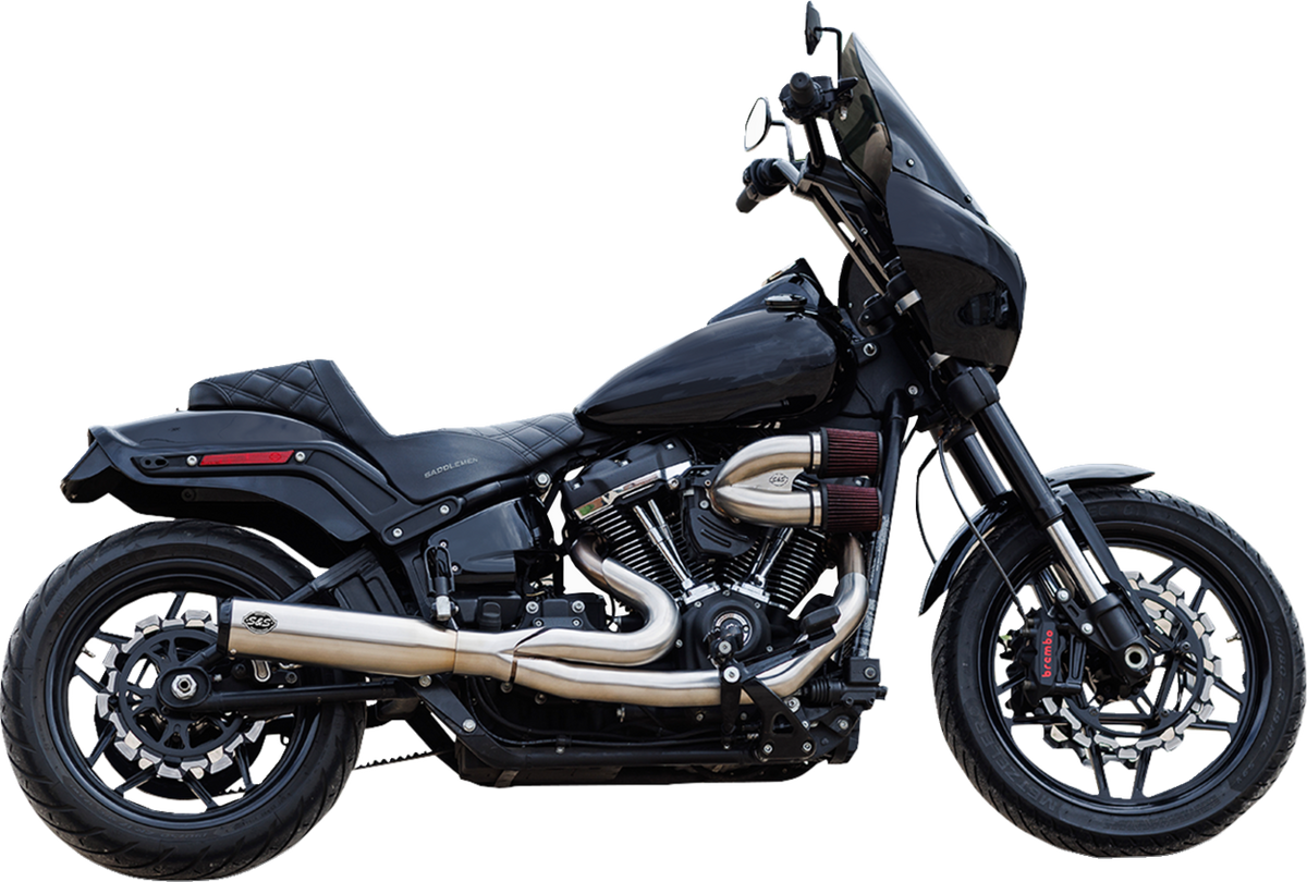 S&amp;S Cycle 2-Into-1 Qualifier Exhaust System