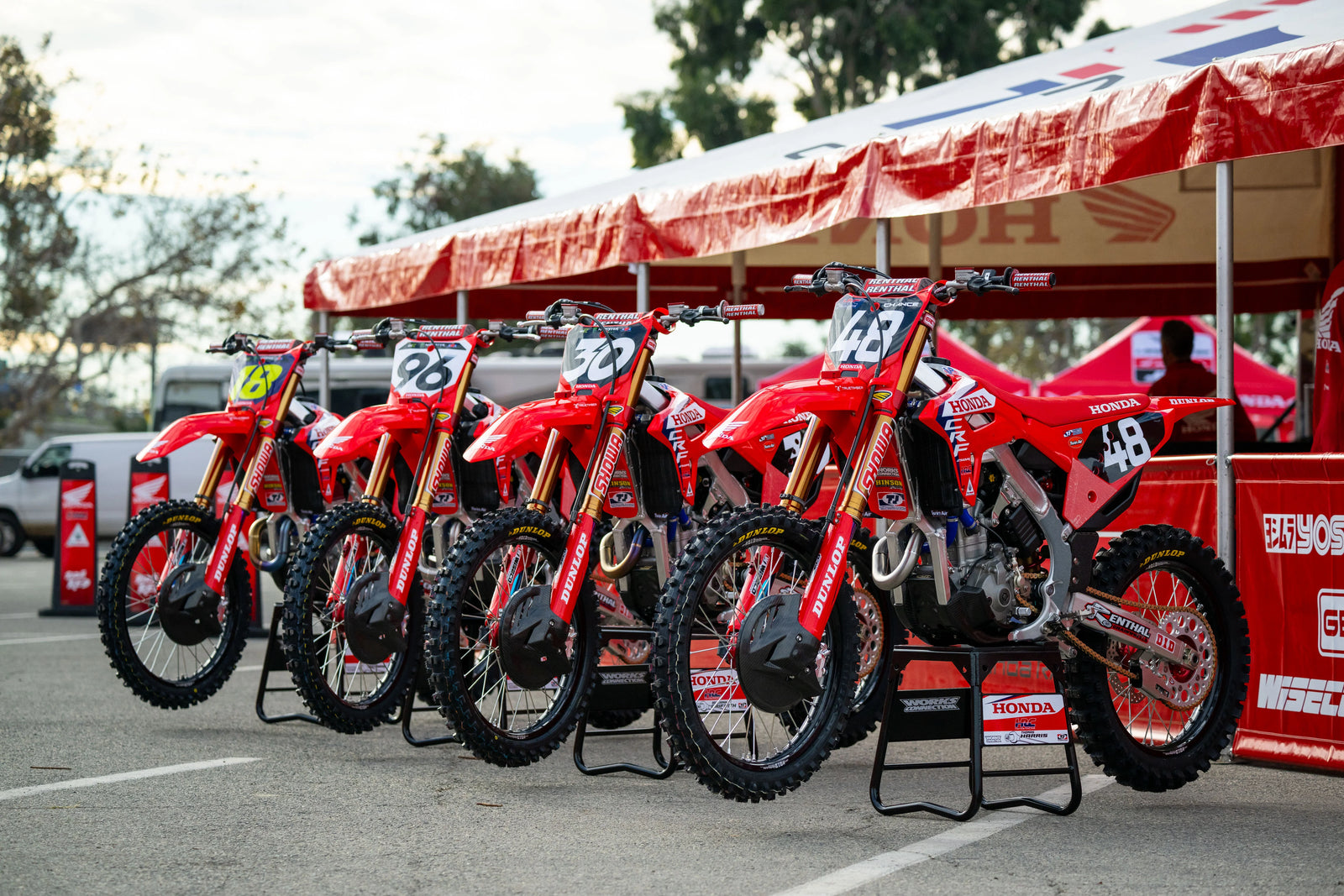 Yoshimura CRF250R/RX 22-24 RS-12 Titanium Full Exhaust, W/ Titanium Muffler