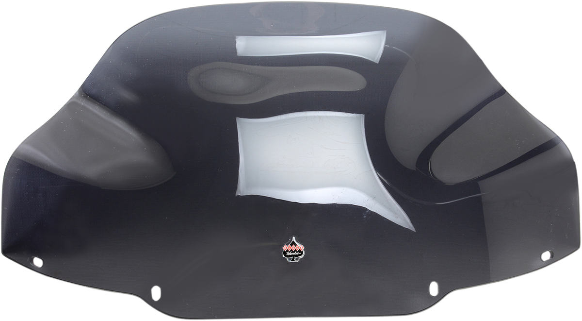 Klock Werks Flare® Windshield - 10" - Smoke - '10-'12 Stratoliner