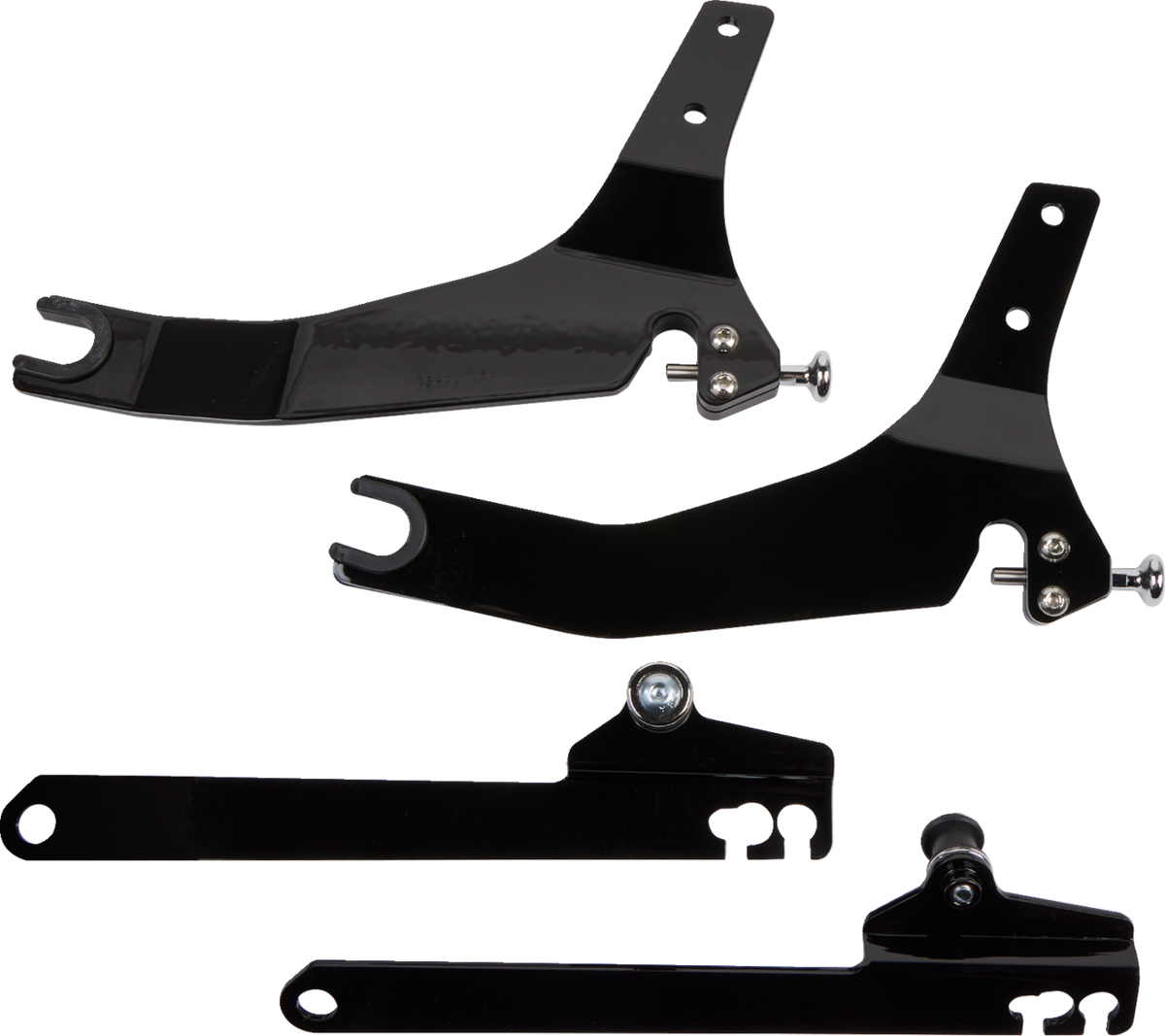 Cobra Backrest Kit - 14" - Black - Dyna