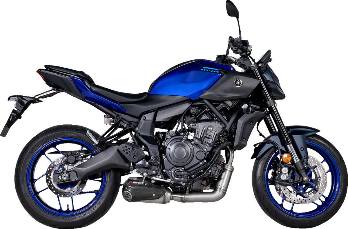 Akrapovic Racing Line Exhaust System - Stainless Steel - Yamaha MT-07