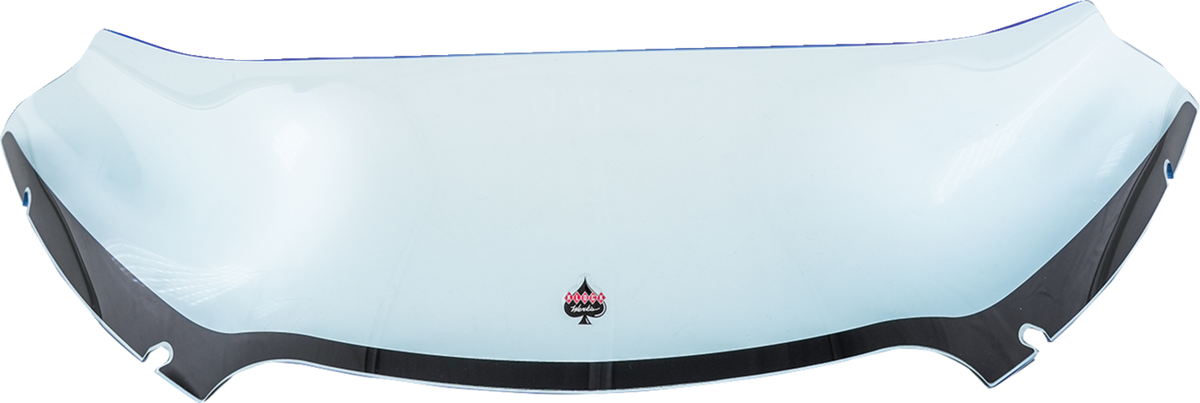 Klock Werks Ice Flare® Windshield - 6" - Blue Ice - '15-'25 FLTR