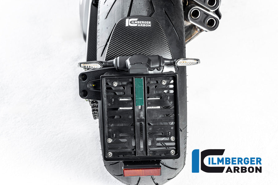 Ilmberger Carbon Rear Splash Guard Ducati Diavel Bentley Matte