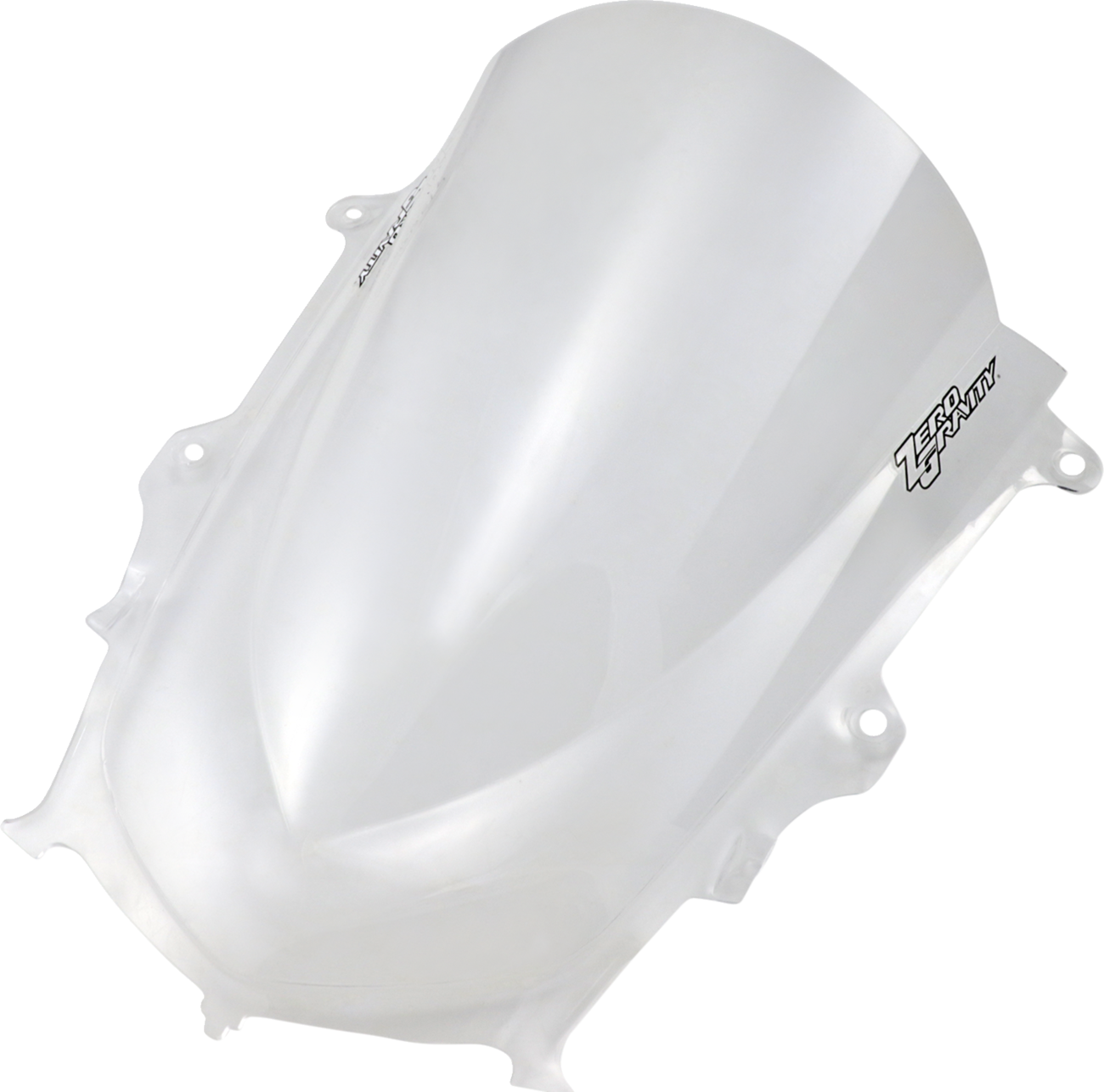 Zero Gravity Double Bubble Windscreen - Clear - R1