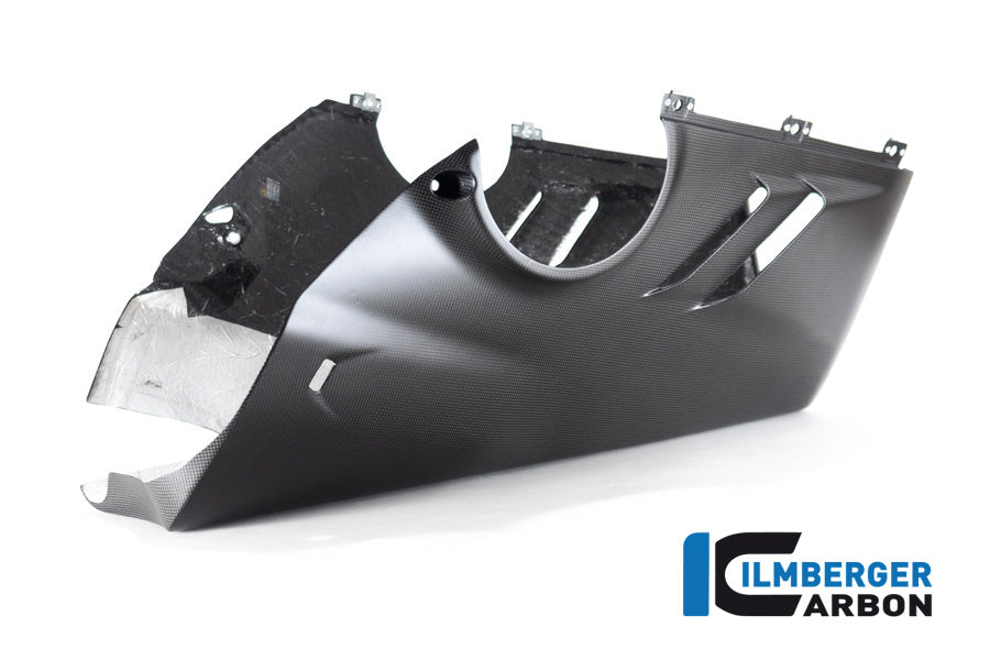 Ilmberger Carbon Belly Pan For Low Exhaust Ducati Panigale V4 S 2022 Racing - Matte