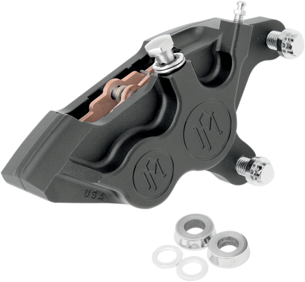 Performance Machine (PM) 4-Piston Caliper - Front Right - Black Ops™ - 11.5"