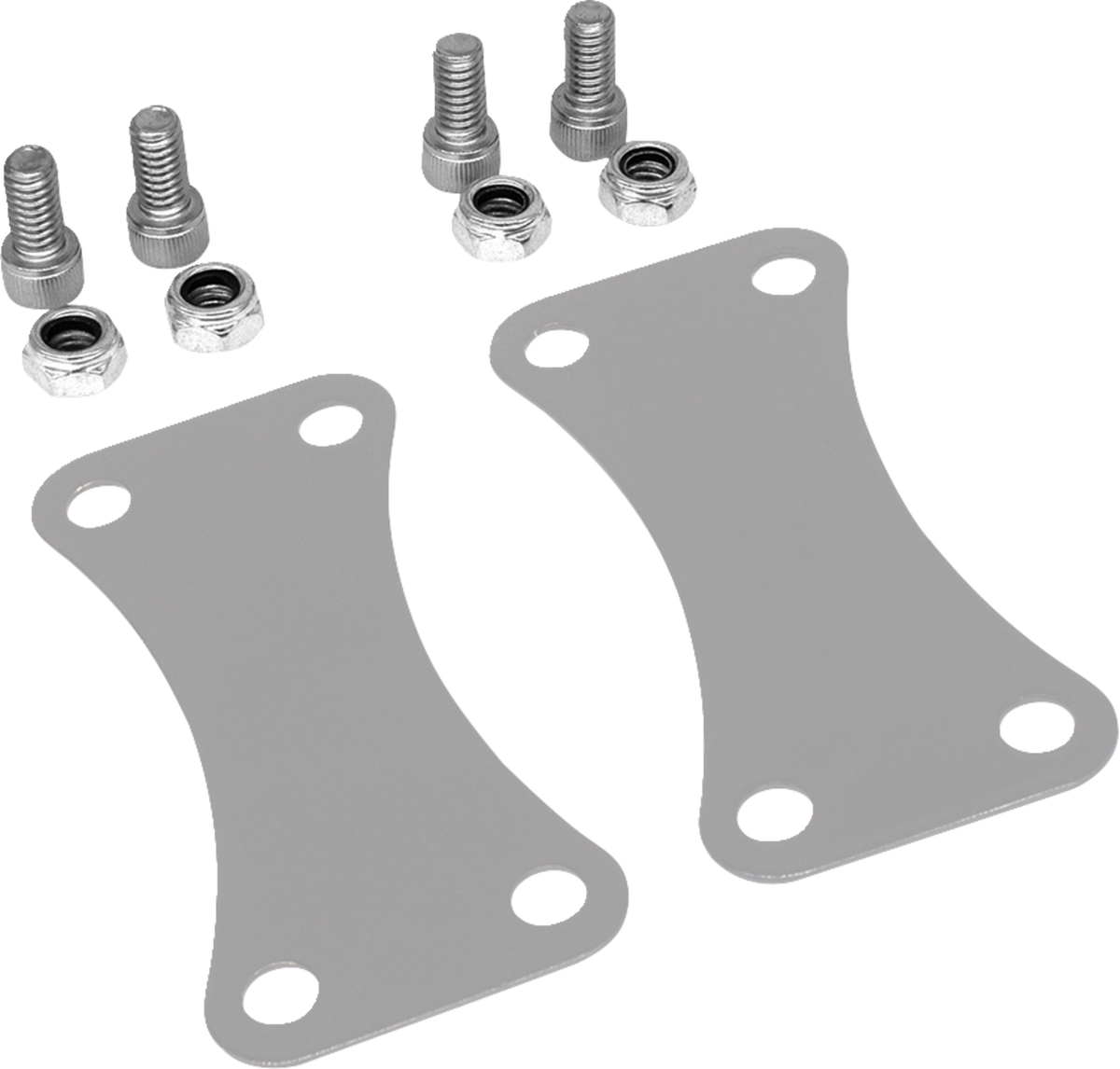 Coastal Moto Fender Riser - 21" - Silver - Touring