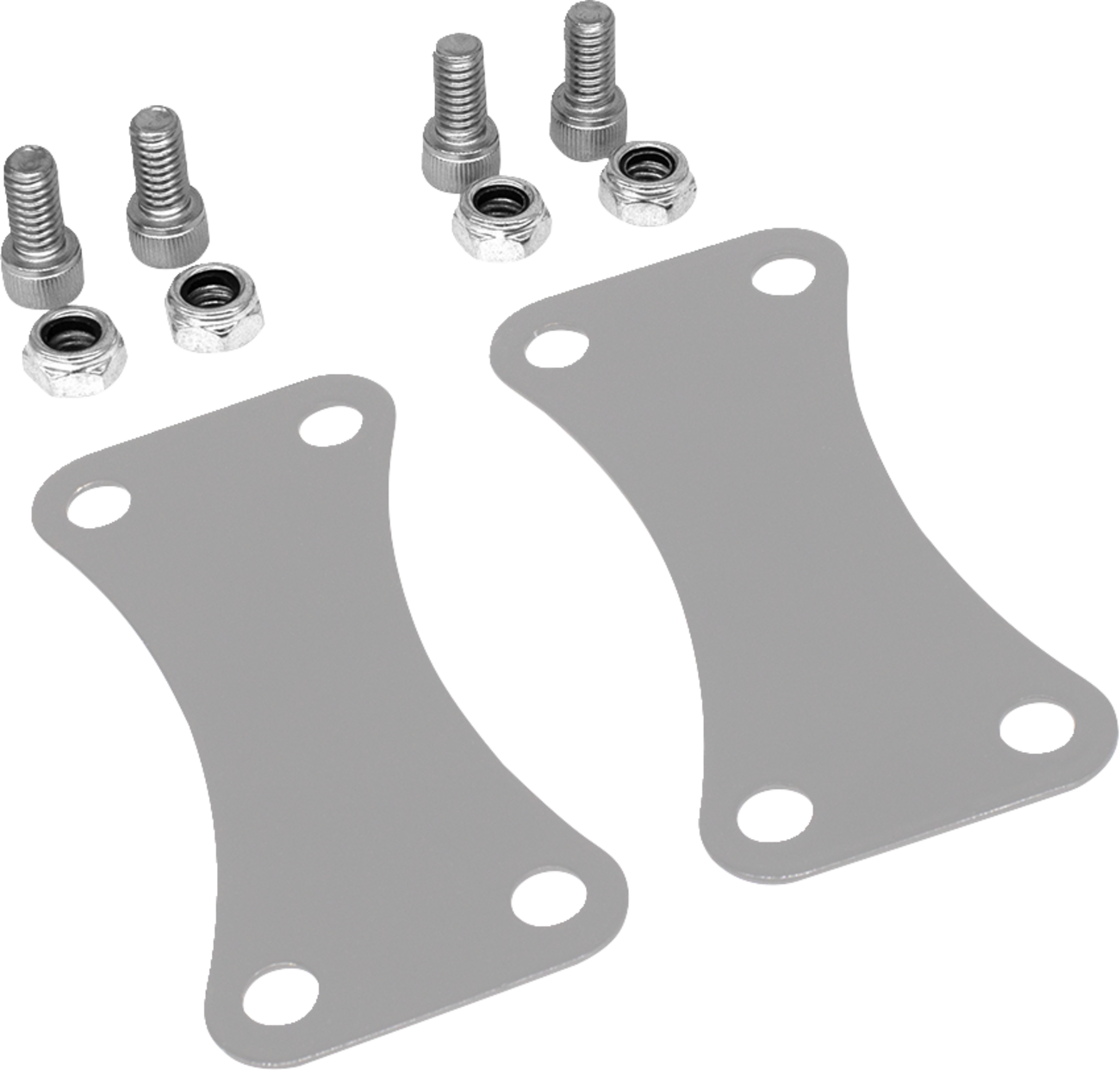 Coastal Moto Fender Riser - 21" - Silver - Touring