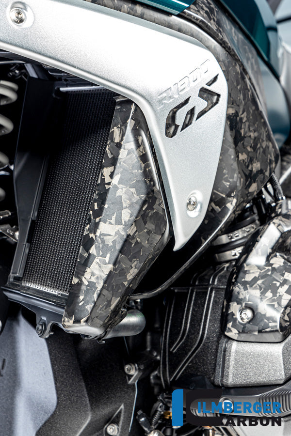 Ilmberger Carbon Air Vent Cover Left BMW R 1300 GS - Matte / Forged