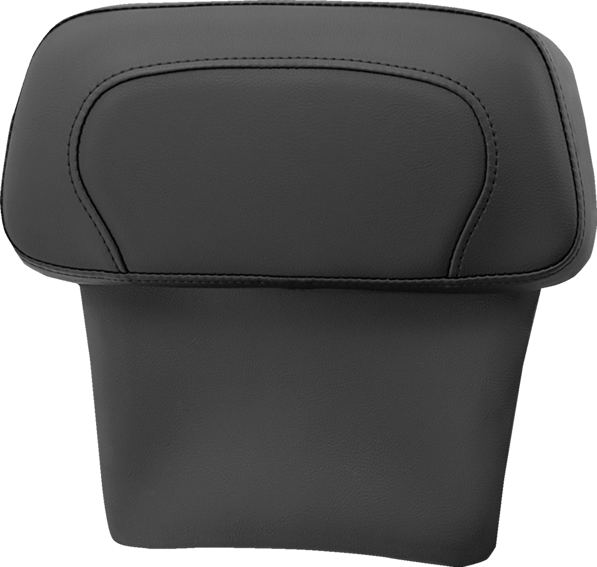 Saddlemen Chopped Tour Pak Backrest Pad - RoadSofa™ - Black W/ Black Stitch - FLT/FLH '14-'23