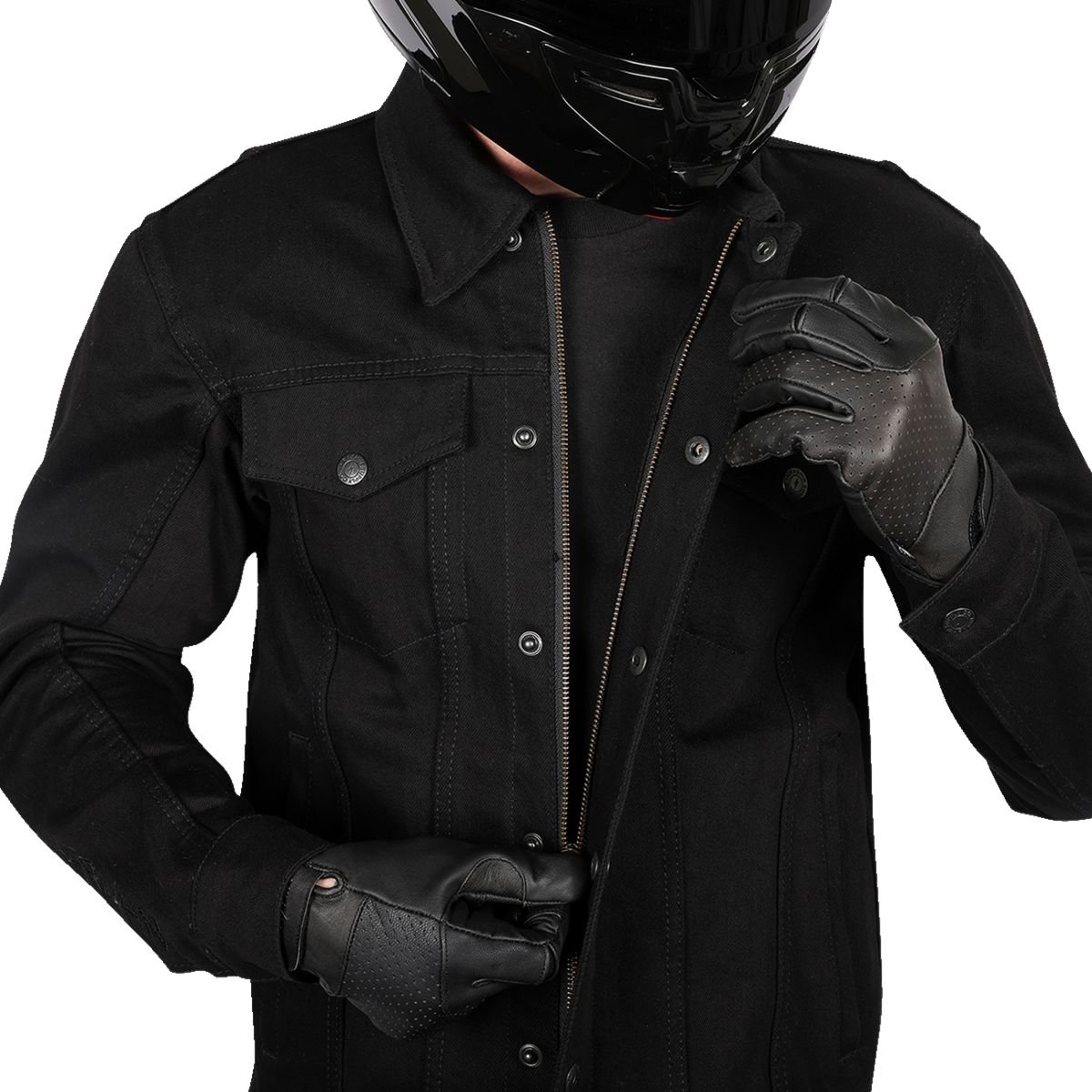 Thrashin Supply CO. Highway V2 Denim Riding Jacket