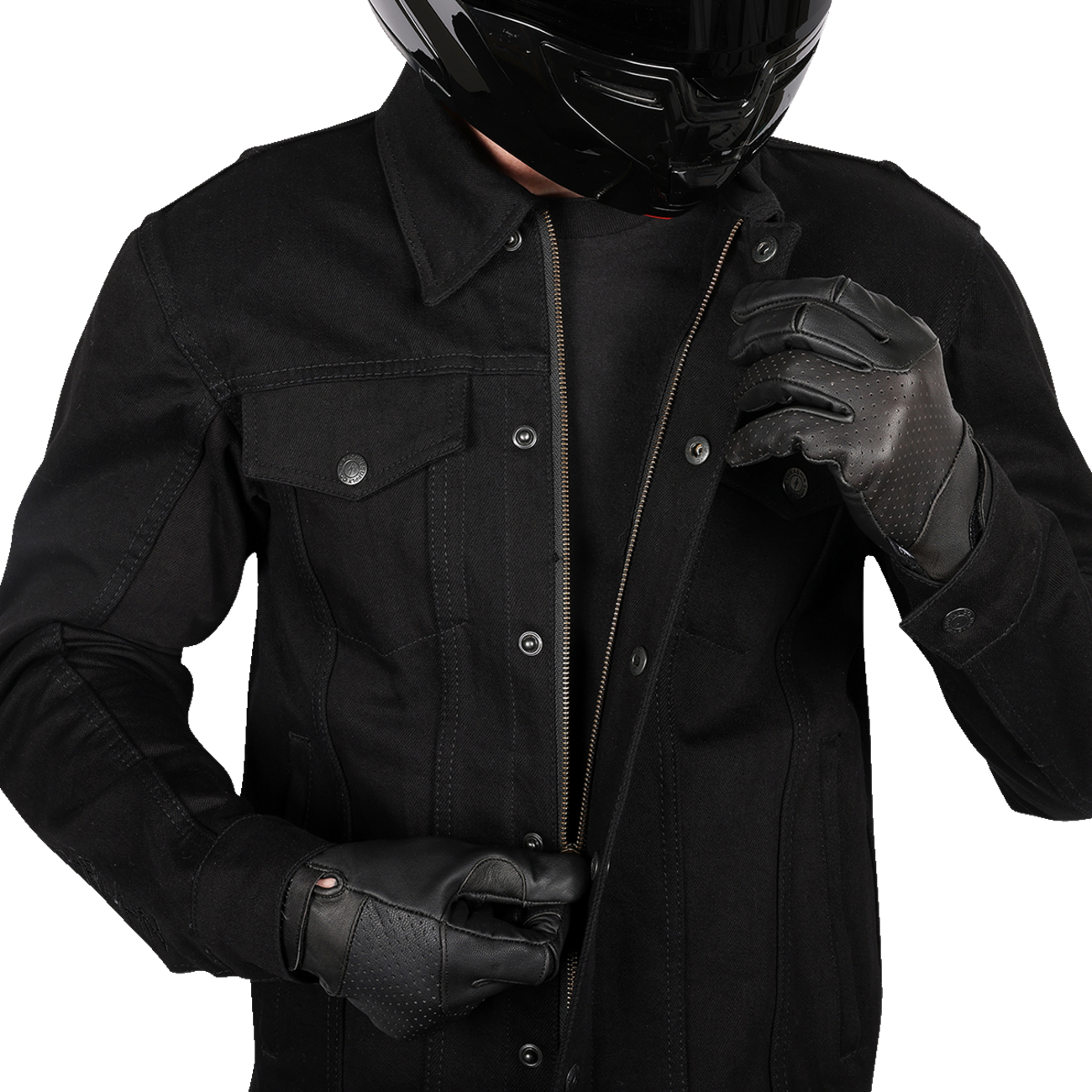 Thrashin Supply CO. Highway V2 Denim Riding Jacket