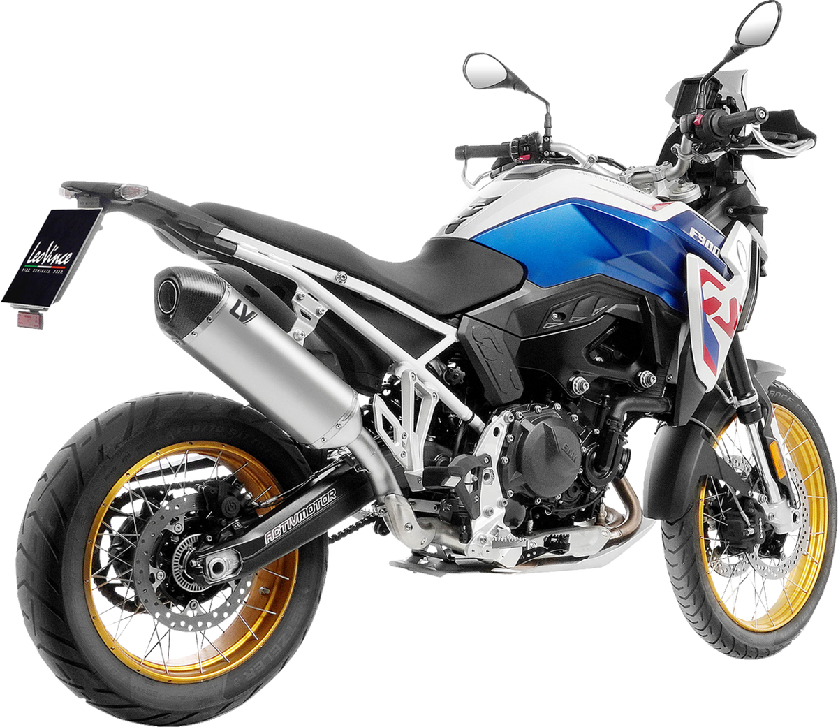 LeoVince Link Pipe - Stainless Steel - BMW F 750/900 GS