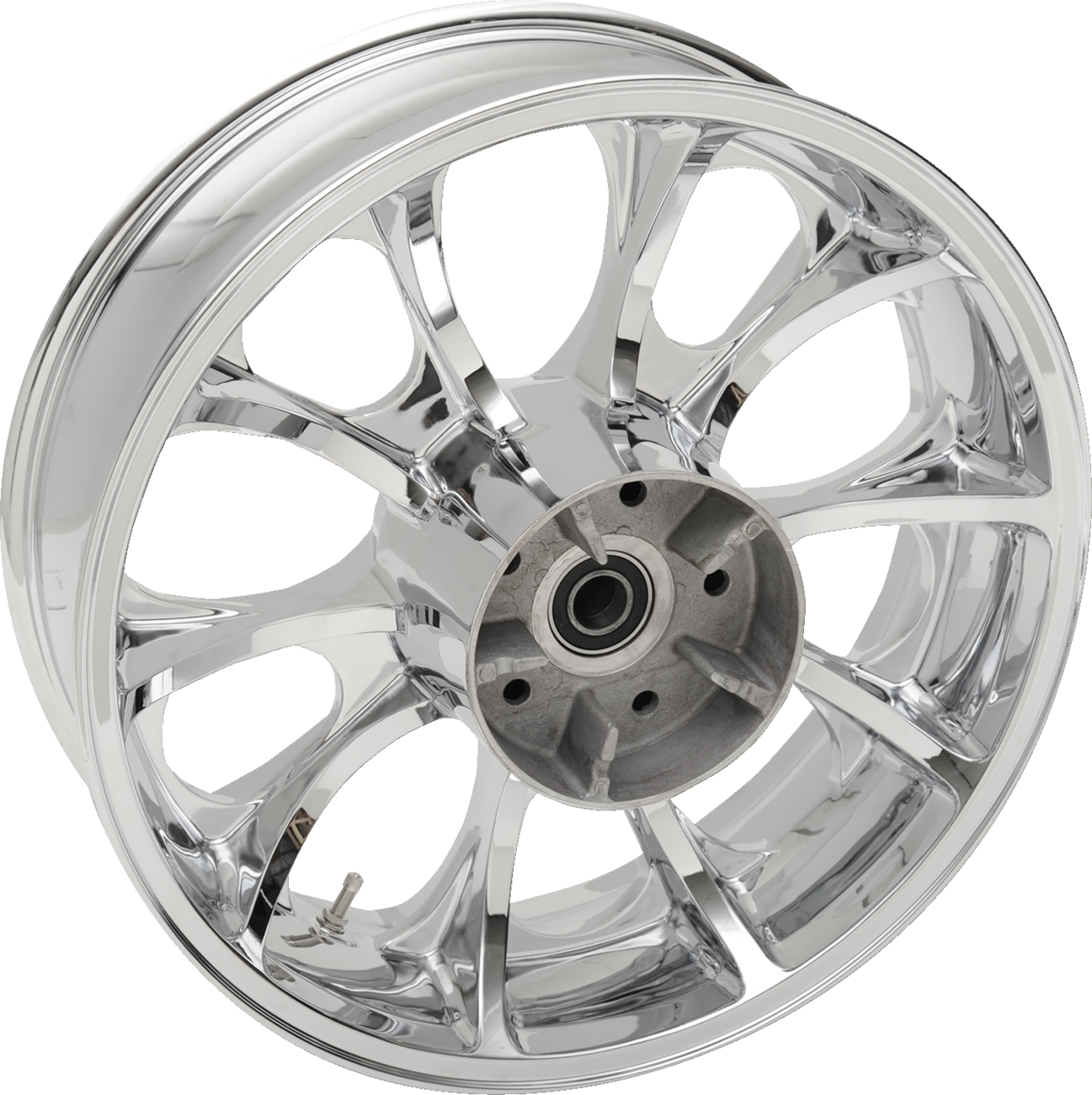 Coastal Moto Wheel - Largo 3D - Rear - Single Disc/With ABS - Chrome - 18x5.5