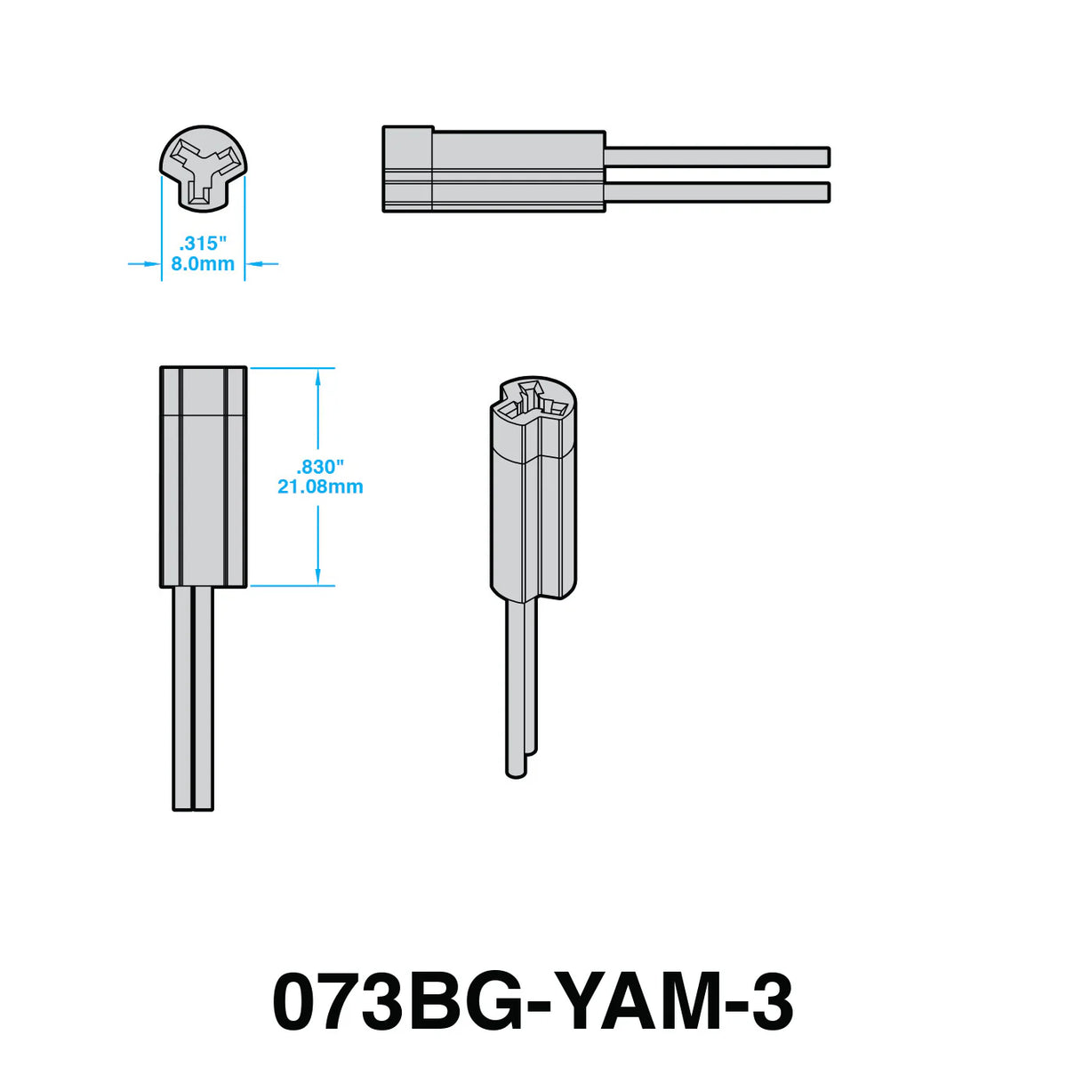 Yoshimura Plug-N-Play Turn Signal Adapters For YAMAHA (STYLE 3)