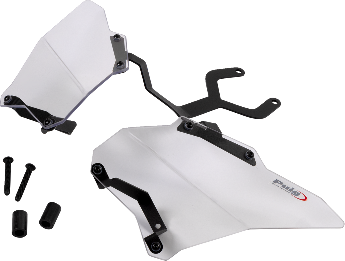 PUIG HI-Tech Parts Protective Headlight Cover - Clear - '18-'19 Tracer 900