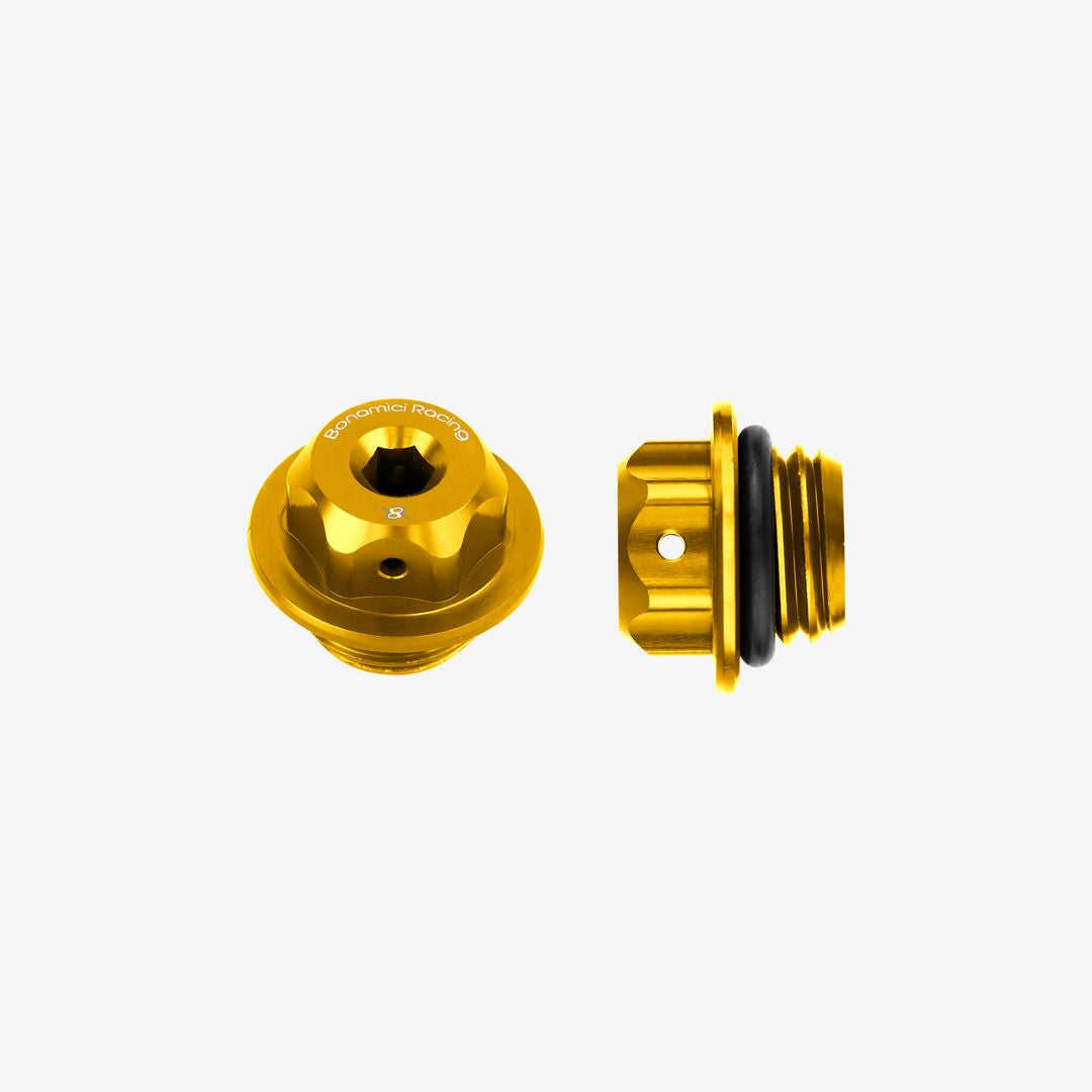 Bonamici Racing Oil Cap - M20x2,5 - Gold