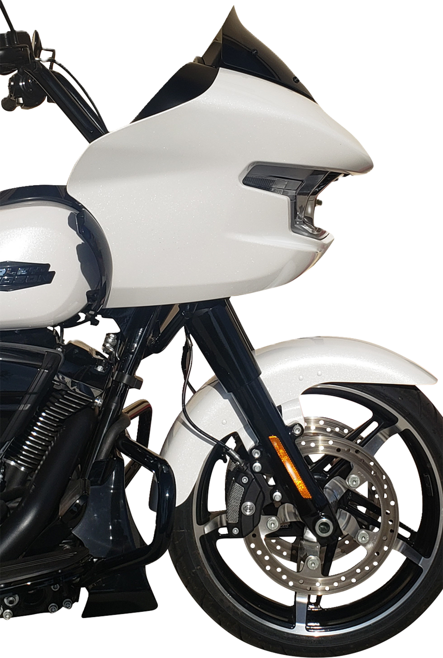 Wind Vest Windshield - 9-1/2" - Dark Smoke - FLTRX/SE/STSE