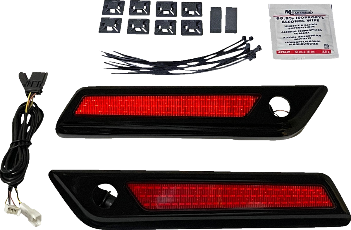 Custom Dynamics Saddlebag LED Latch Light
