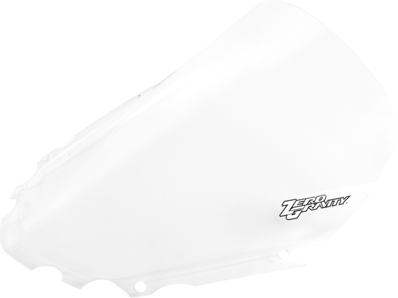 Zero Gravity Double Bubble Windscreen - Clear - KLR