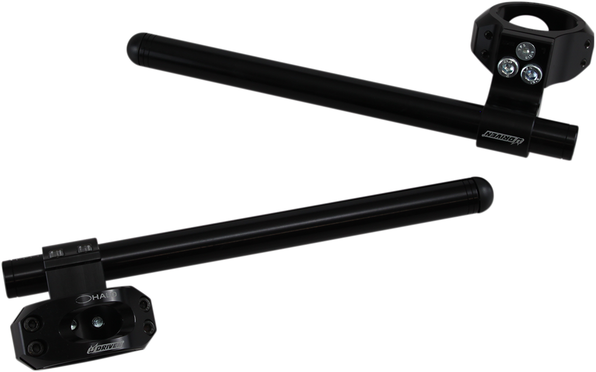 Driven Racing Halo Clip-On Handlebar - Riser - 50 MM - Black