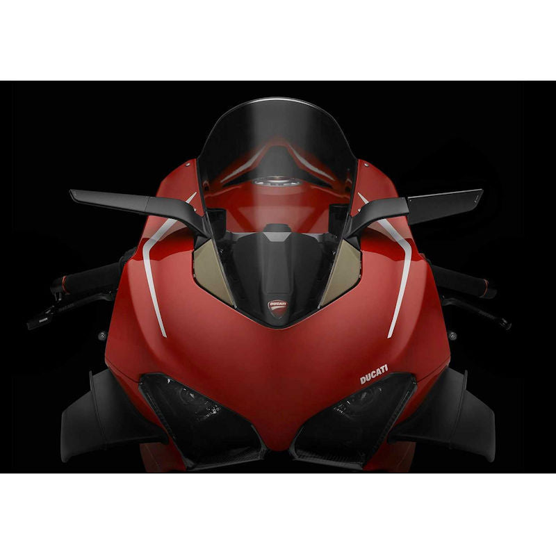 Rizoma Stealth Aero Wing Mirrors for Panigale V4 V4S V4R V4SP