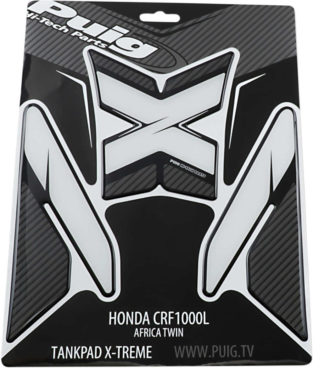 PUIG HI-Tech Parts Tank Pad - Carbon - Honda