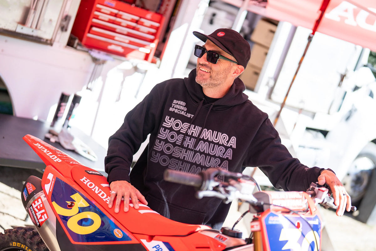 Yoshimura Shades Pull Over Hoodie Black