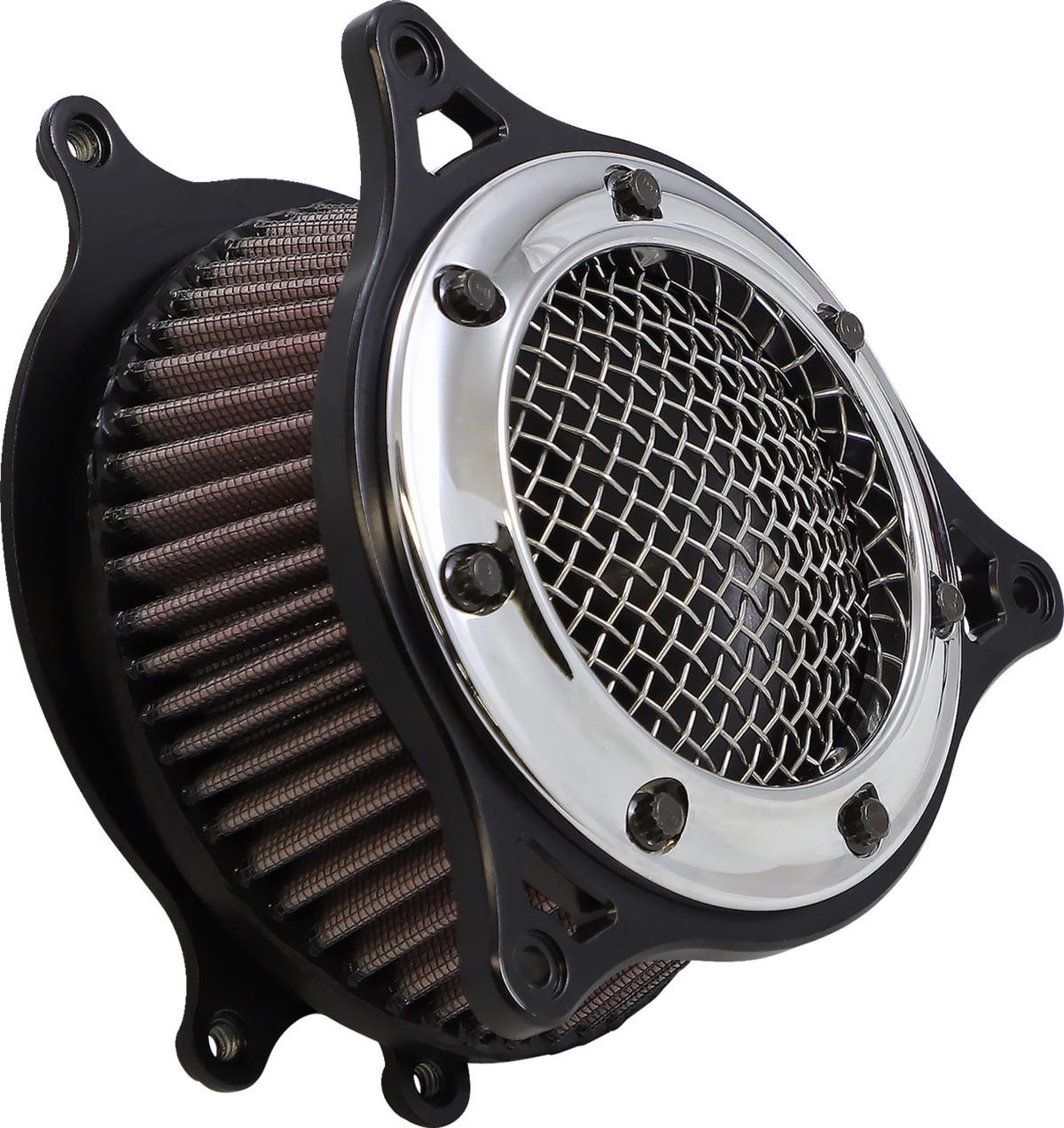 Cobra RPT Air Intake Kit - Chrome/Black - Softail